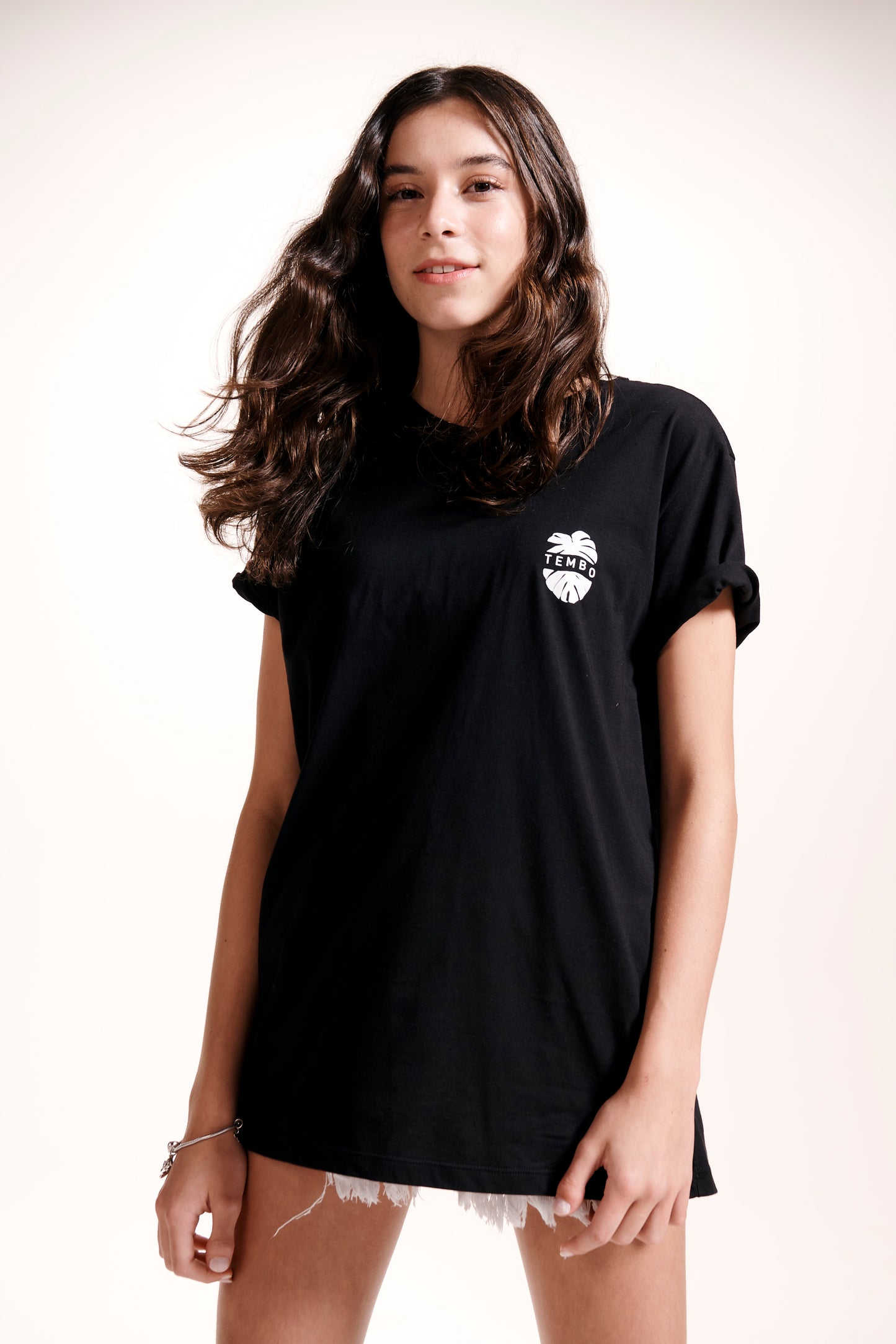 Camiseta Leaf Preto