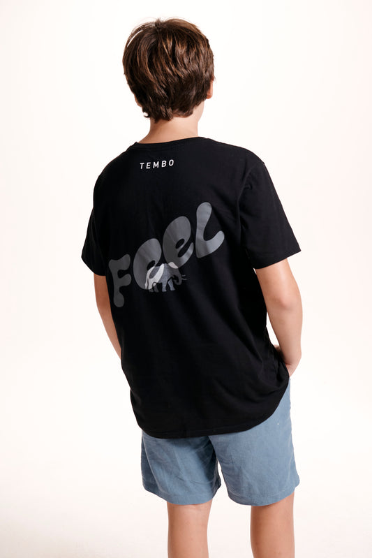 Camiseta Feel Preto